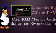 在Linux上如何清除RAM内存高速缓存，缓存和交换空间